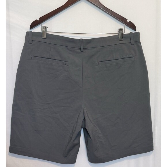 Calvin Klein Men's Infinite flex 9-inch Gray Chinos W36 - Picture 2 of 5